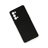 Reno 5 Pro Kılıf Nano içi Kadife Silikon - Siyah