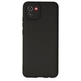 Galaxy A03 Kılıf First Silikon - Siyah