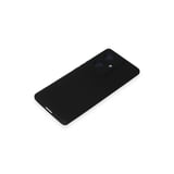 Erdo Ticaret Koyu Siyah Silikon Kılıf Kadife İç Detaylı - Samsung Galaxy M34 5G