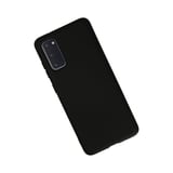 Galaxy S20 Kılıf Nano içi Kadife Silikon - Siyah