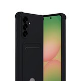Galaxy A56 Kılıf Kelvin Kartvizitli Silikon - Siyah