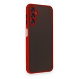 Galaxy A15 4G Kılıf Montreal Silikon Kapak - Kırmızı