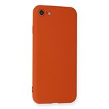 iPhone 7 Kılıf Nano içi Kadife Silikon - Kırmızı