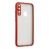 P40 Lite E Kılıf Montreal Silikon Kapak - Kırmızı