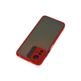 Redmi Note 12S Kılıf Montreal Silikon Kapak - Kırmızı