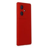Erdo Ticaret V29 Lite Kılıf Nano Kadife Silikon Kırmızı