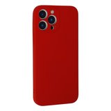 iPhone 13 Pro Max Kılıf Nano içi Kadife Silikon - Kırmızı