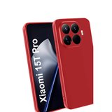 Mi 15T Pro First Silikon - Kırmızı