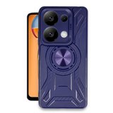 Redmi Note 13 Pro 4G Kılıf Lincoln Silikon - Lacivert