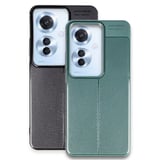 Reno 11F Kılıf Auto Focus Kapak - Lacivert