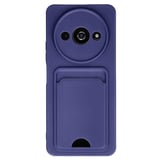 Redmi A3 4G Kılıf Kelvin Kartvizitli Silikon - Lacivert