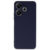 Erdo Ticaret Xiaomi Redmi 13 4G Kılıf First Silikon Lacivert Arka Kılıf