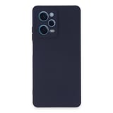 Redmi Note 12 Pro 5G Kılıf Nano içi Kadife Silikon - Lacivert