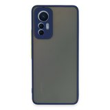 Mi 12 Lite Kılıf Montreal Silikon Kapak - Lacivert