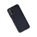 Galaxy A03S Kılıf Lansman Glass Kapak - Lacivert