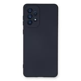 Galaxy A53 5G Kılıf Nano içi Kadife Silikon - Lacivert