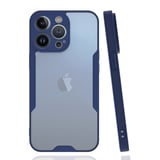 iPhone 14 Pro Max Kılıf Platin Silikon - Lacivert
