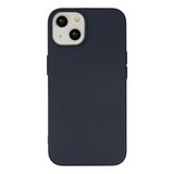 iPhone 15 Kılıf Nano içi Kadife Silikon - Lacivert