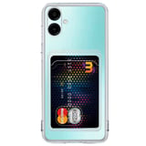 Galaxy A06 Kılıf Kart Şeffaf Silikon - Şeffaf