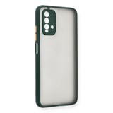 Redmi 9T Kılıf Montreal Silikon Kapak - Yeşil