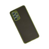 Galaxy A72 Kılıf Montreal Silikon Kapak - Yeşil
