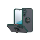 Galaxy S25 FE Montreal Yüzüklü Silikon Kapak - Yeşil