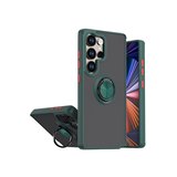 Galaxy S26 Ultra Montreal Yüzüklü Silikon Kapak - Yeşil