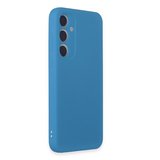 Galaxy A55 5G Kılıf First Silikon - Mavi