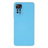 Redmi Note 11 Pro Kılıf Nano içi Kadife Silikon - Mavi