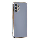 Galaxy A13 4G Kılıf Volet Silikon - Mavi