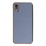 Redmi 9A Kılıf Volet Silikon - Mavi