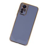 Redmi Note 12S Kılıf Volet Silikon - Mavi