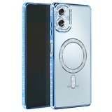 Galaxy A07 4G Joke Simli Magneticsafe Kılıf - Mavi