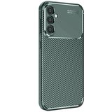 Galaxy S25 Kılıf Auto Focus Karbon Kapak - Koyu Yeşil