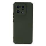 Mi 13 Pro Kılıf Nano içi Kadife Silikon - Koyu Yeşil
