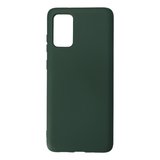 Erdo Ticaret Galaxy S20 Plus Kılıf Koyu Yeşil Nano Kadife Silikon Arka Kılıf