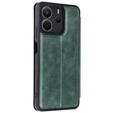 Redmi Note 14 4G Kılıf Flip Cover - Koyu Yeşil
