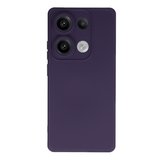 Redmi Note 13 Pro 4G Kılıf Nano içi Kadife Silikon - Mor