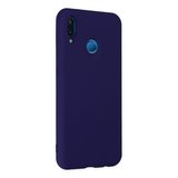 Erdo Ticaret Huawei P20 Lite Kılıf Nano Kadife Silikon Mor Arka Kılıf