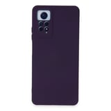 Erdo Ticaret Redmi Note 12 Pro 4G Kılıf Mor Nano İçi Kadife Silikon