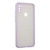 Erdo Ticaret Samsung Galaxy A11 Kılıf Mor Silikon Arka Kapak
