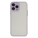 iPhone 14 Pro Max Kılıf Montreal Silikon Kapak - Mor