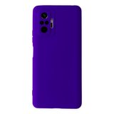 Redmi Note 10 Pro Kılıf Nano içi Kadife Silikon - Mor