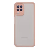 Galaxy A22 Kılıf Montreal Silikon Kapak - Pembe