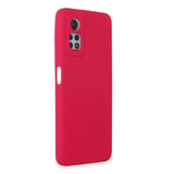 Redmi Note 12 Pro 4G Kılıf Nano içi Kadife Silikon - Pembe