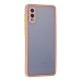 Galaxy A02 Kılıf Montreal Silikon Kapak - Pembe