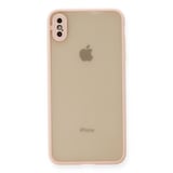 iPhone XS Max Kılıf Montreal Silikon Kapak - Pembe