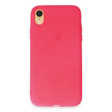 iPhone XR Kılıf First Silikon - Pembe