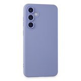 Galaxy S24 Kılıf Nano içi Kadife Silikon - Lila
