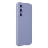 Galaxy S24 Kılıf Nano içi Kadife Silikon - Lila
